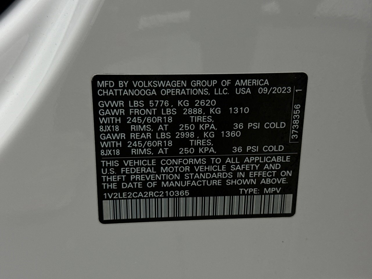 Used 2024 Volkswagen Atlas Cross Sport SE image 22