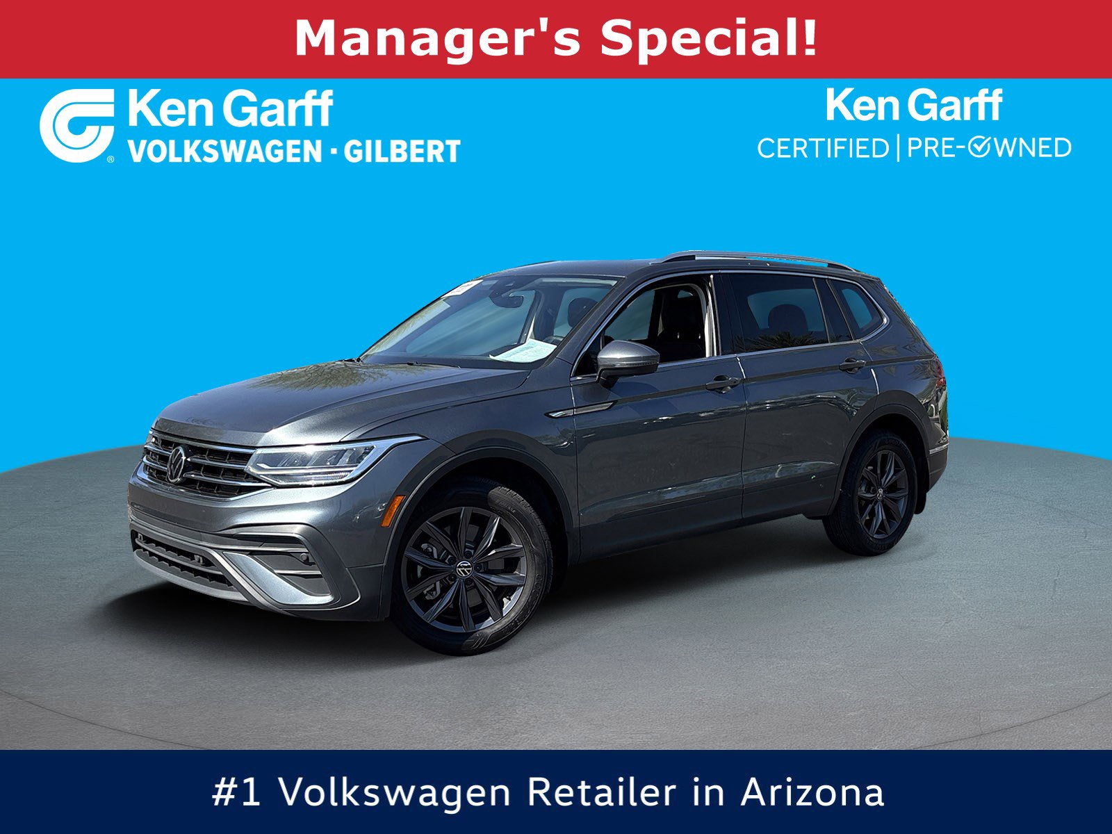 Certified 2023 Volkswagen Tiguan SE FWD image 1