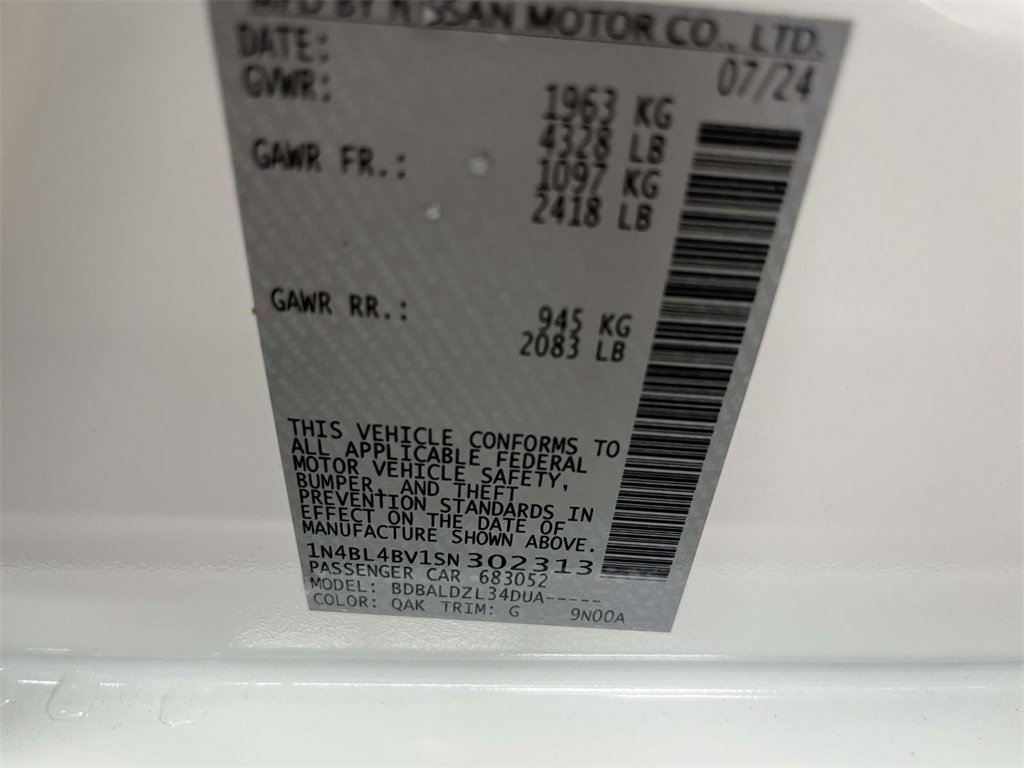 Certified 2025 Nissan Altima 2.5 S image 26