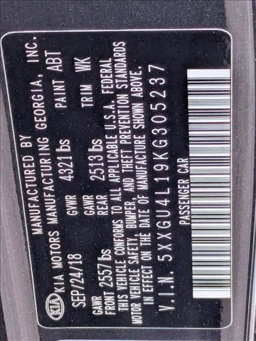 Used 2019 Kia Optima EX w/ Paint Protection Package image 24