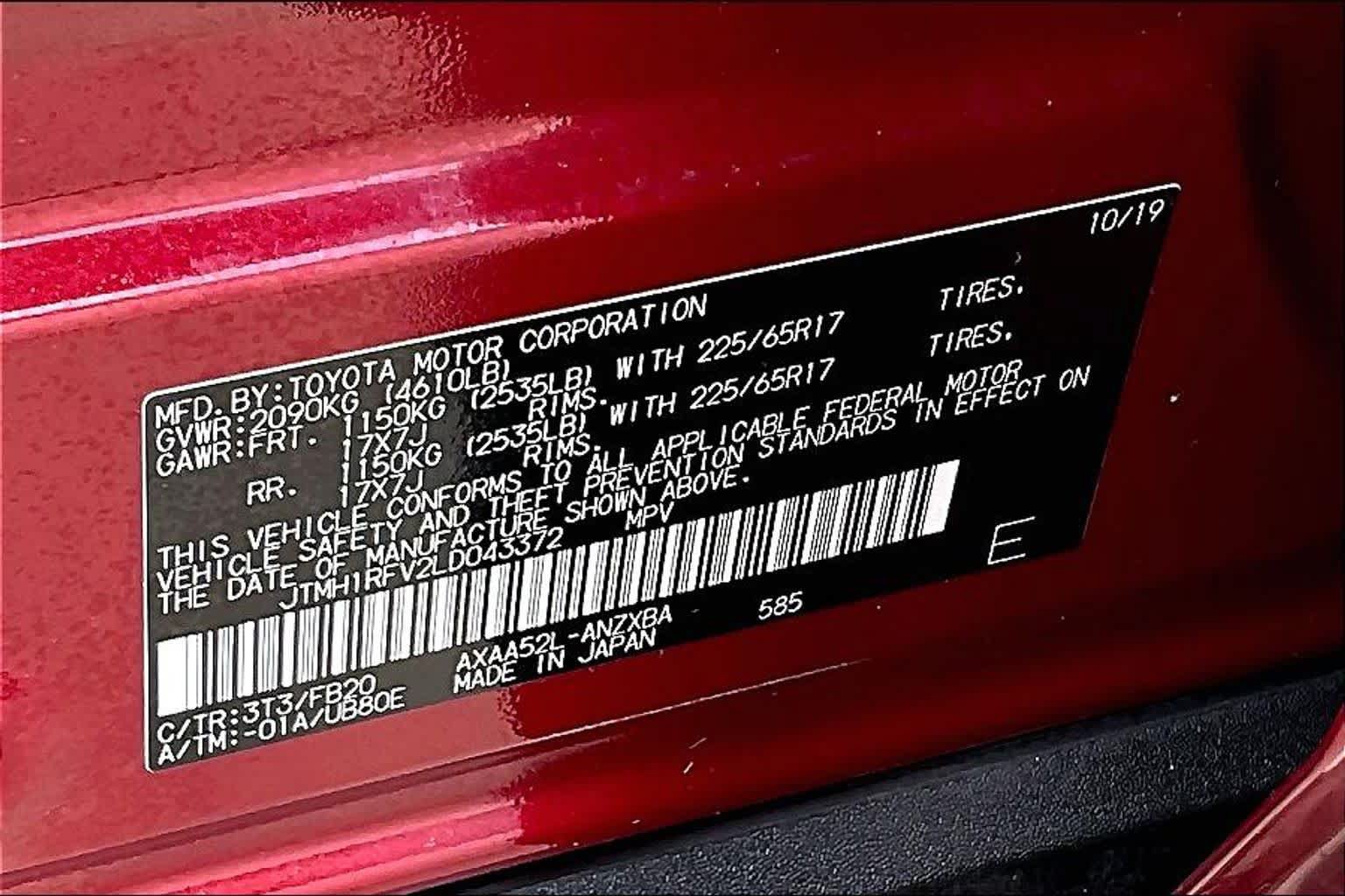 Used 2020 Toyota RAV4 LE FWD image 37