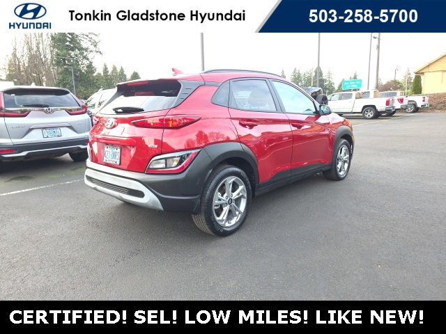Certified 2022 Hyundai Kona SEL w/ Cargo Package image 5