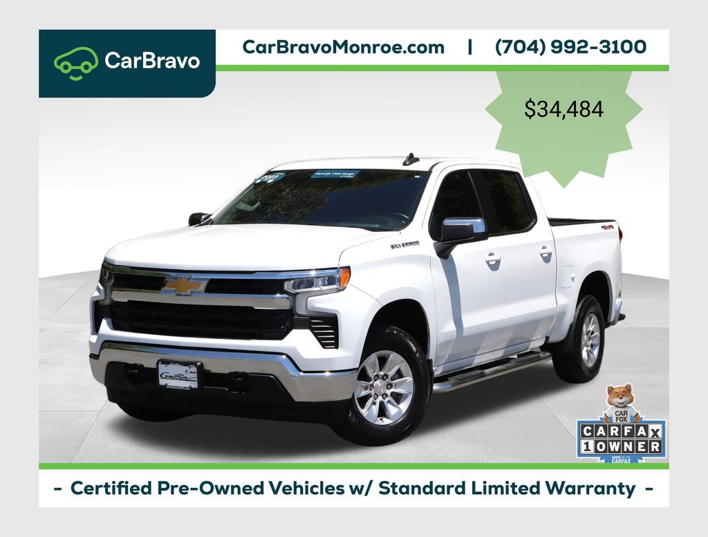 Certified 2023 Chevrolet Silverado 1500 LT AWD/4WD image 1