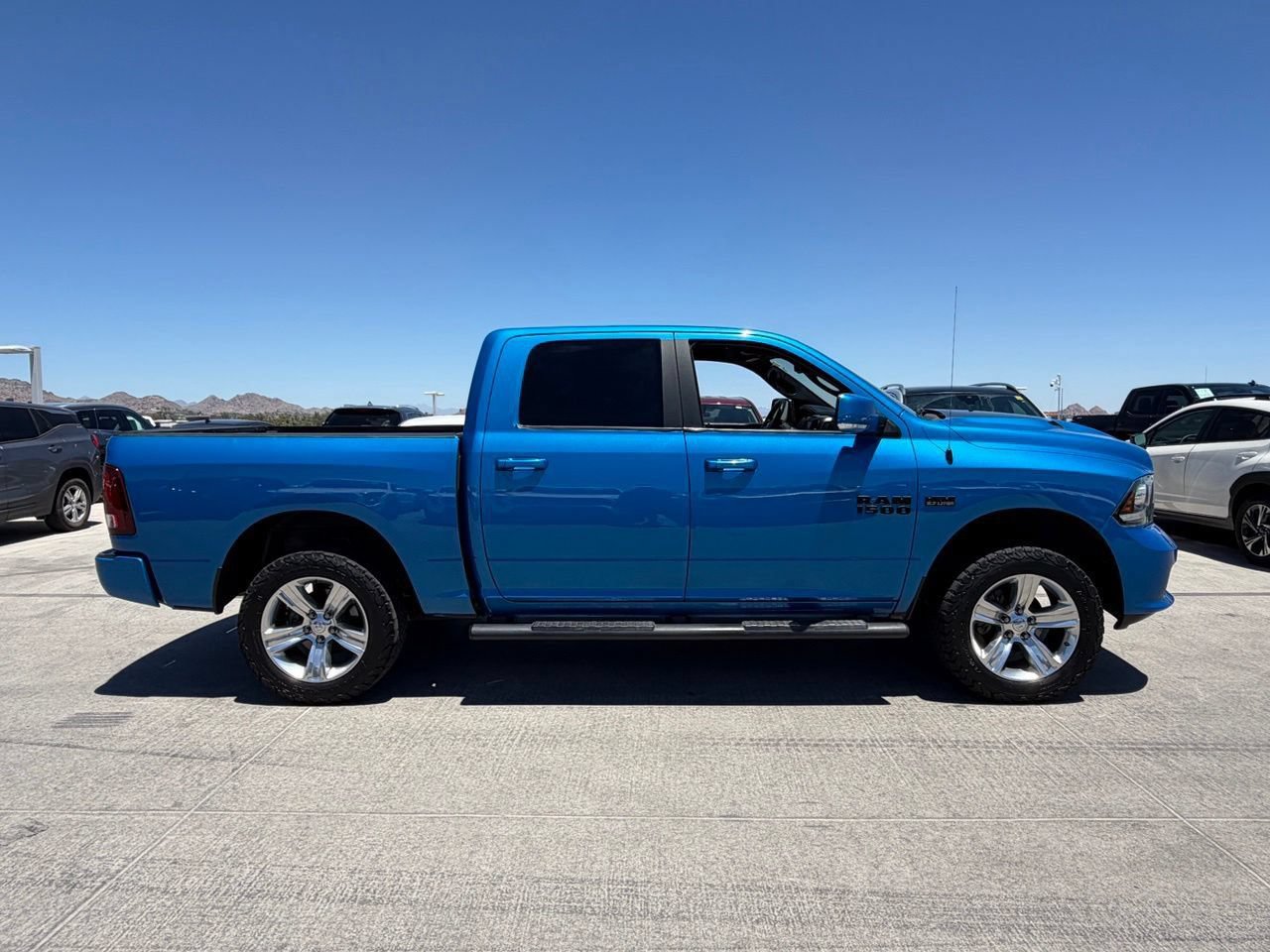 Used 2018 RAM 1500 Sport w/ Hydro Blue Sport Package AWD/4WD image 3