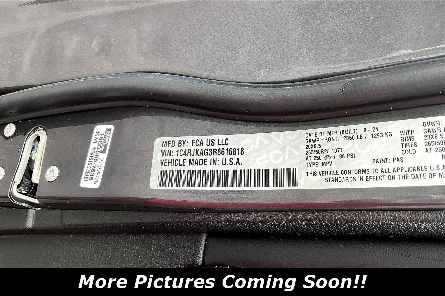 Used 2024 Jeep Grand Cherokee L Altitude AWD/4WD image 6