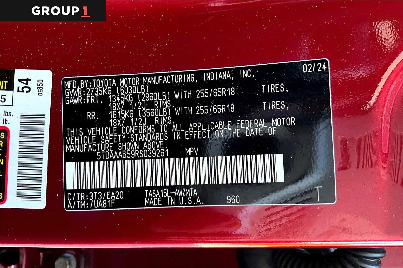 Used 2024 Toyota Grand Highlander XLE image 68