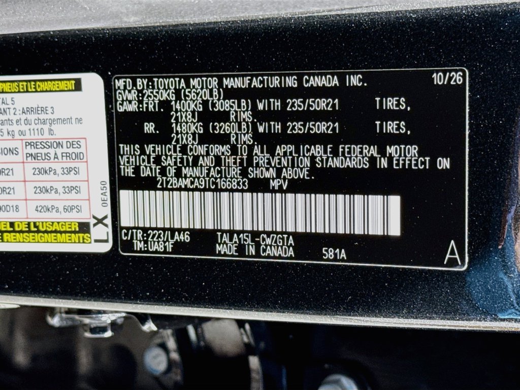 New 2026 Lexus RX 350 AWD w/ Convenience Package image 24