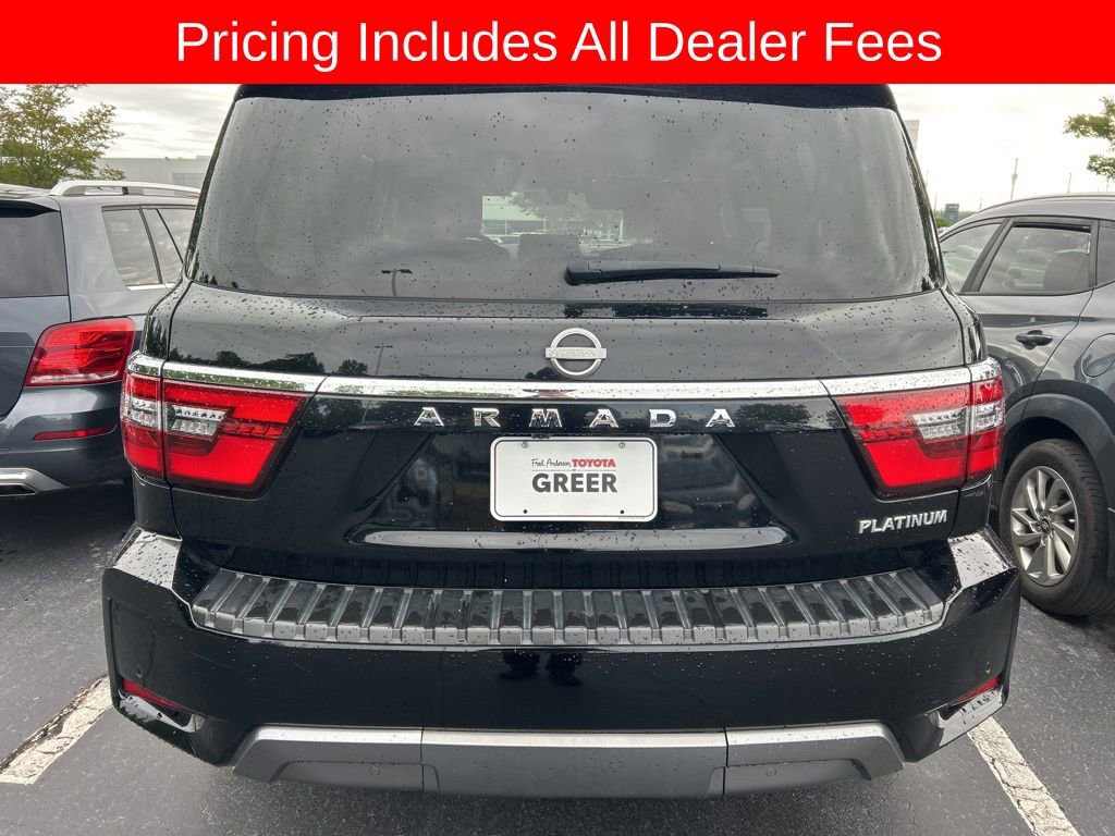 Used 2023 Nissan Armada Platinum w/ Captain's Chairs Package RWD image 8