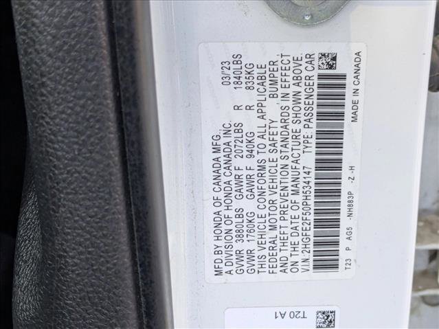 Used 2023 Honda Civic Sport image 24