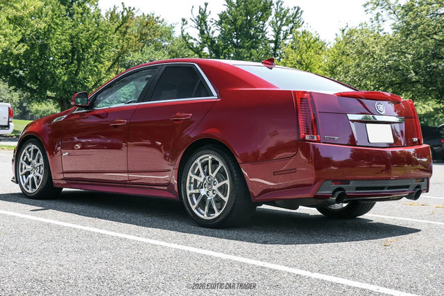 Used 2010 Cadillac CTS V w/ Wood Trim Package RWD image 6