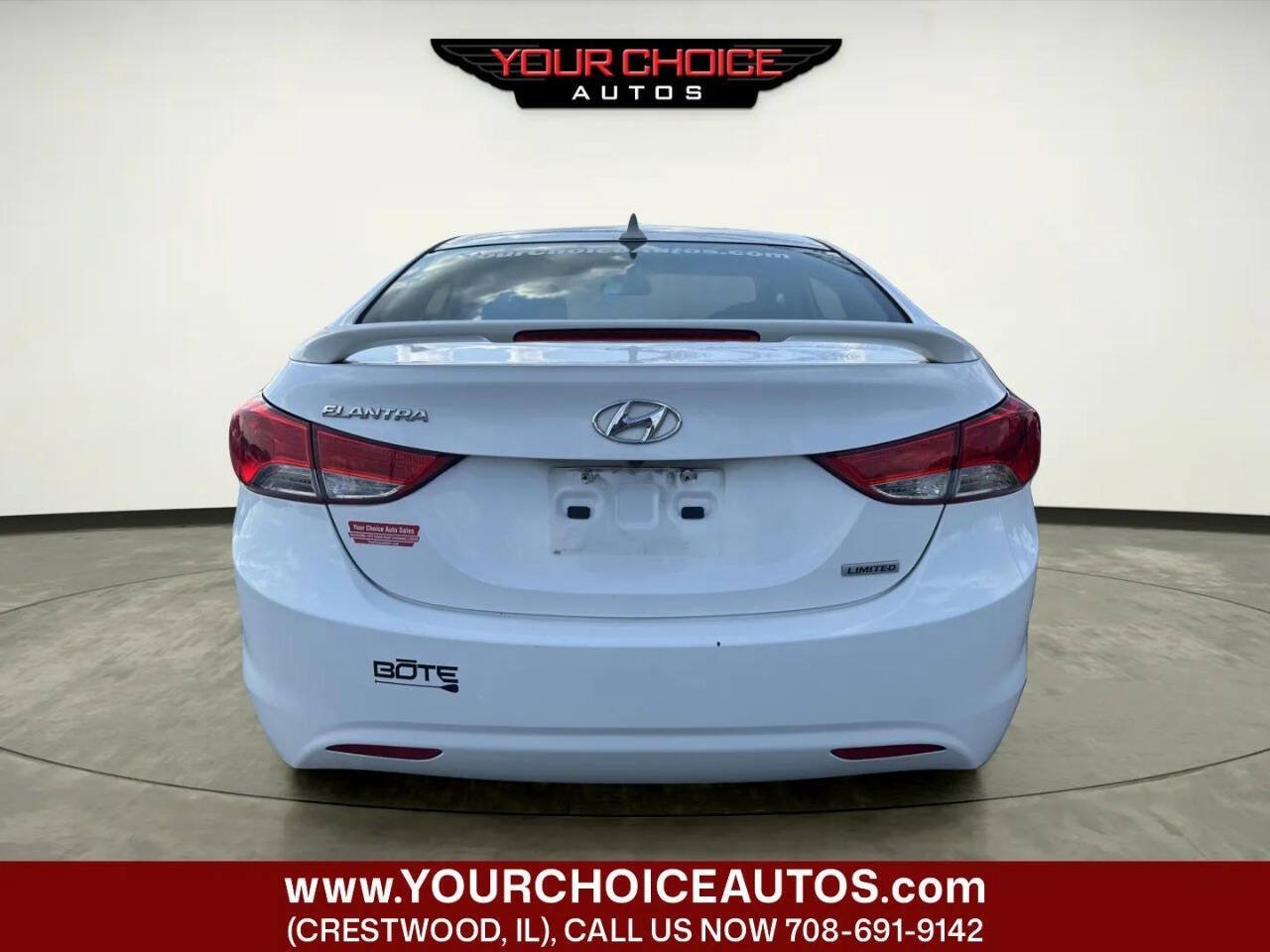 Used 2013 Hyundai Elantra Limited w/ Technology Pkg FWD image 4