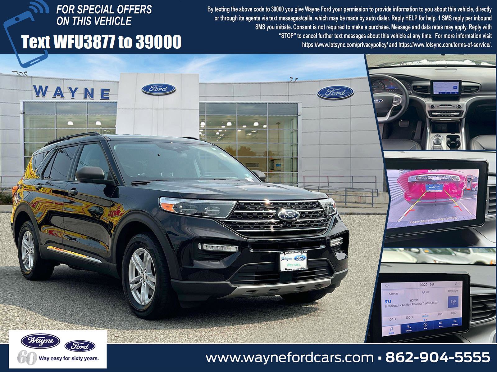 Certified 2022 Ford Explorer XLT w/ Equipment Group 202A