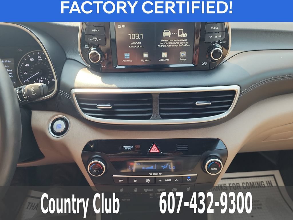 Certified 2021 Hyundai Tucson Limited AWD/4WD image 13