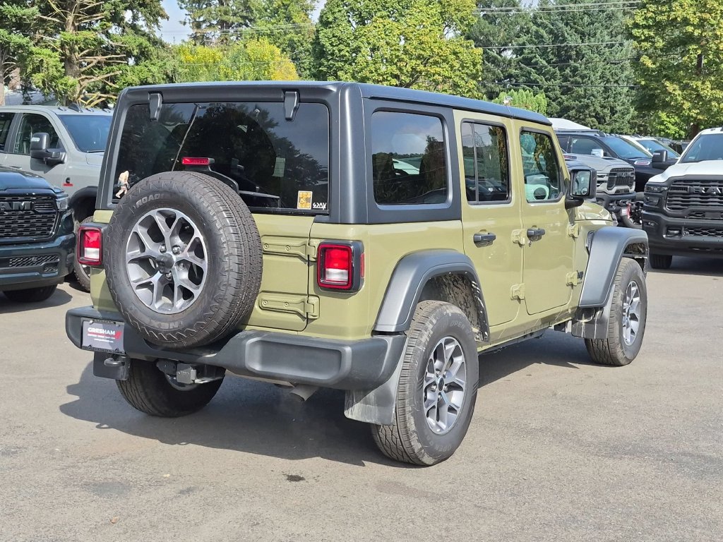 Certified 2025 Jeep Wrangler Unlimited Sport AWD/4WD image 7