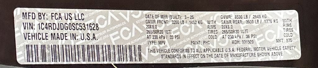 Certified 2025 Dodge Durango GT image 54
