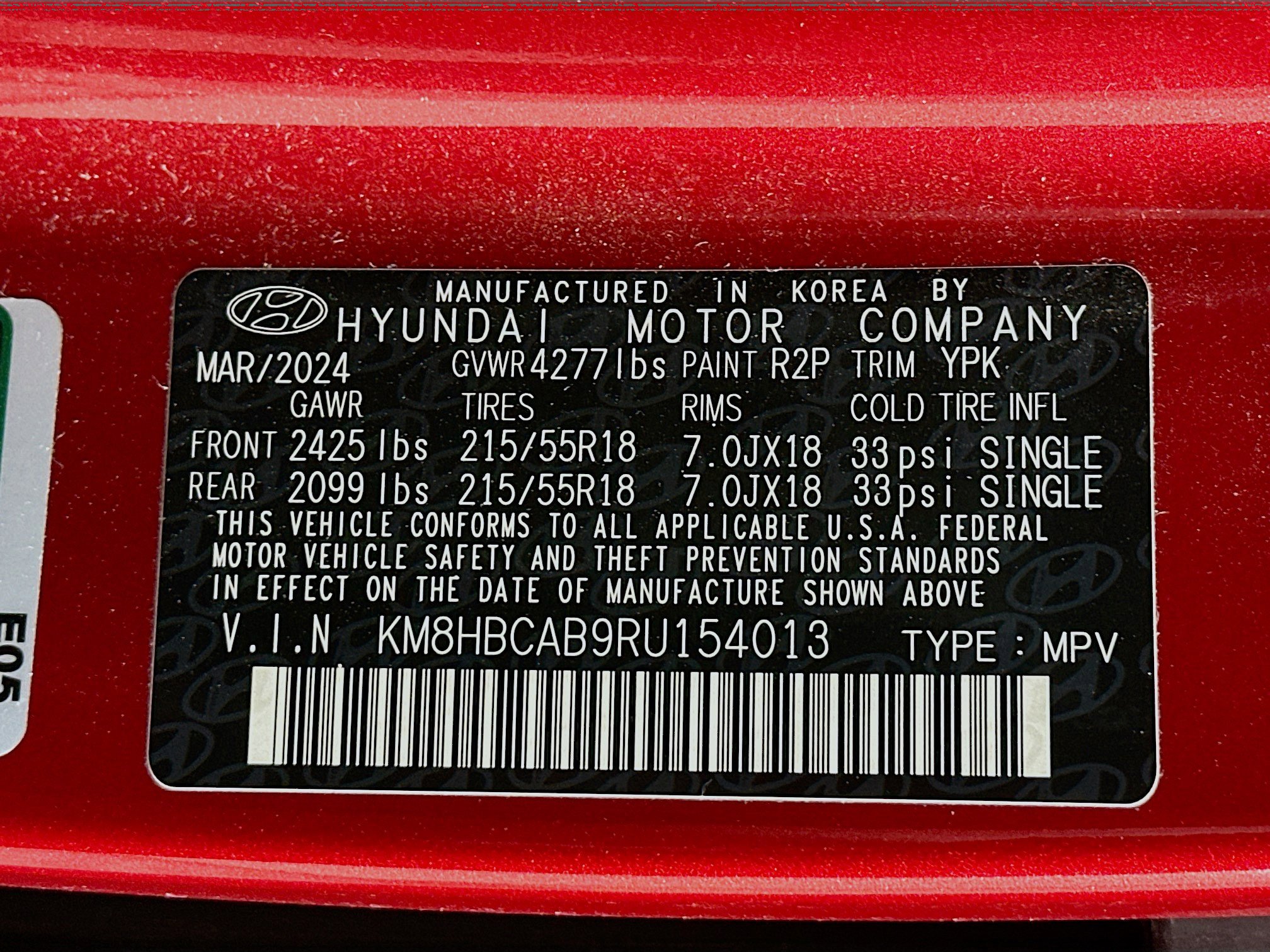 Used 2024 Hyundai Kona SEL image 12