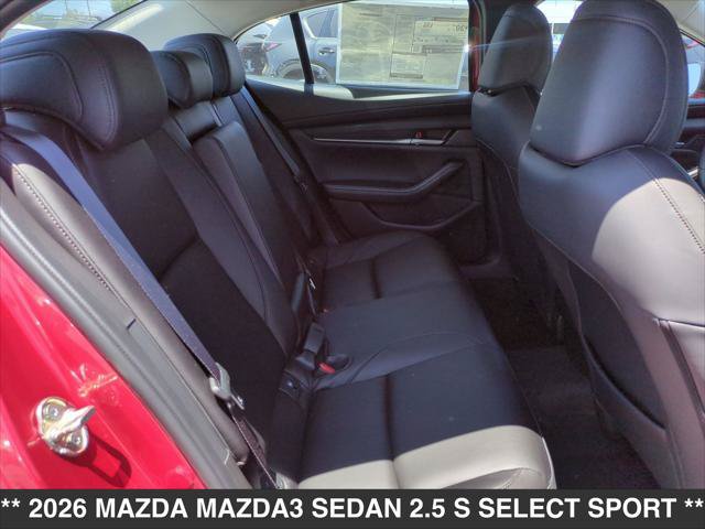 New 2026 MAZDA MAZDA3 s Sport FWD image 13