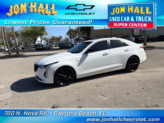 Used 2023 Cadillac CT4 Premium Luxury w/ LPO, ONYX Package RWD image 3