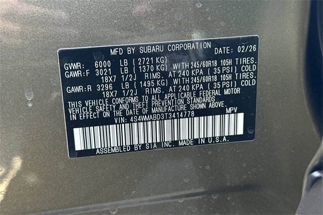 New 2026 Subaru Ascent Premium image 24