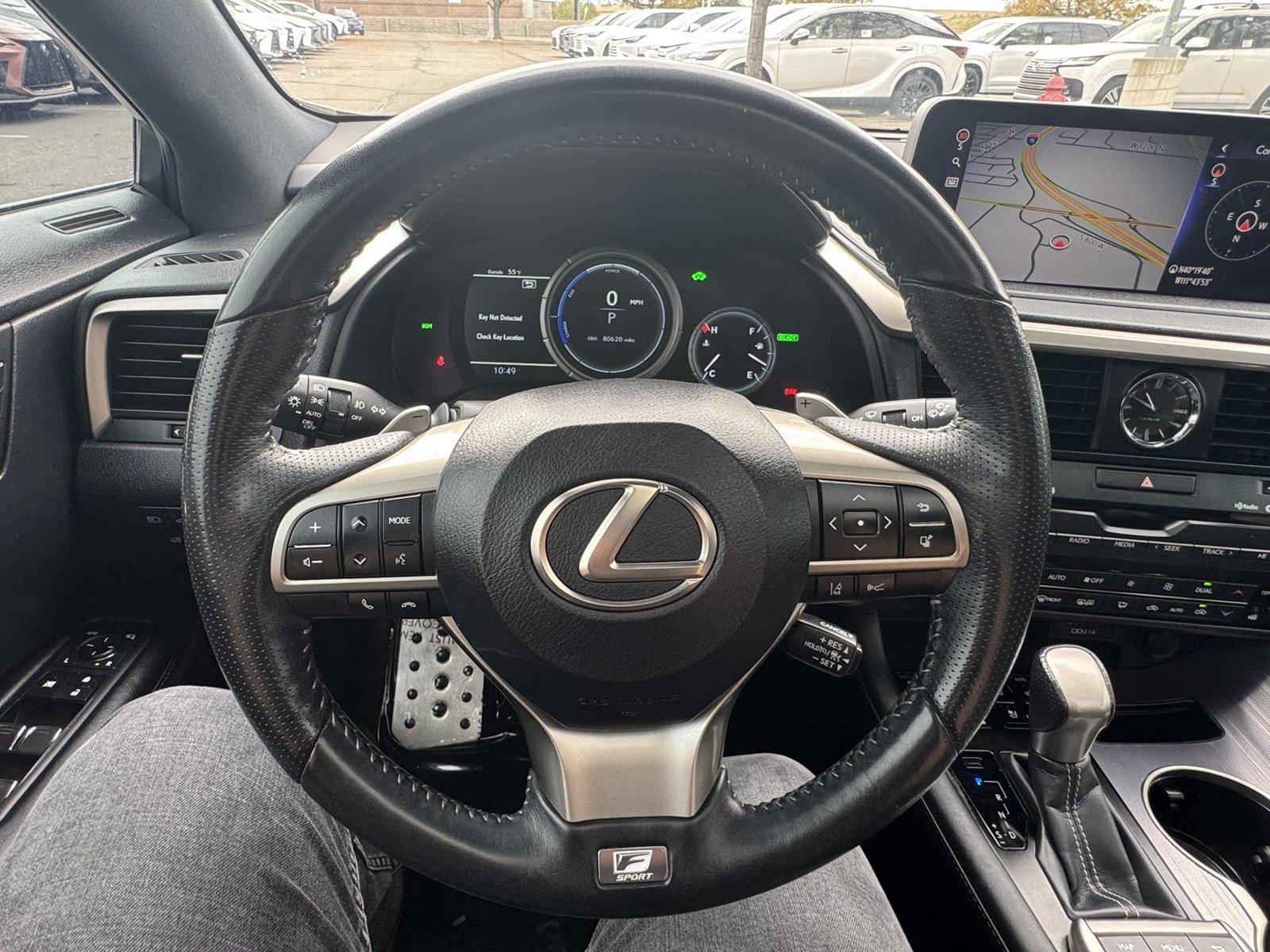 Used 2020 Lexus RX 450h F Sport w/ Accessory Package AWD/4WD image 15