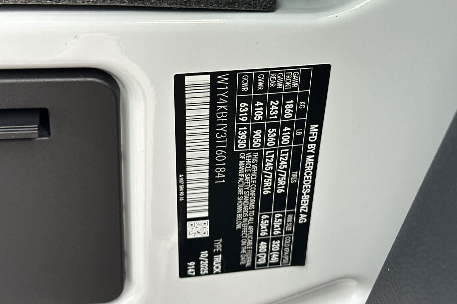 New 2026 Mercedes-Benz Sprinter 2500 image 26