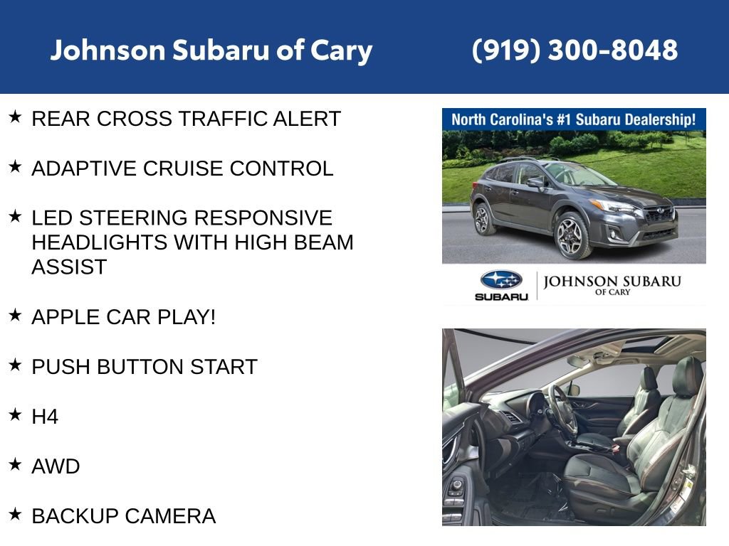 Used 2019 Subaru Crosstrek 2.0i Limited w/ Moonroof Package image 12