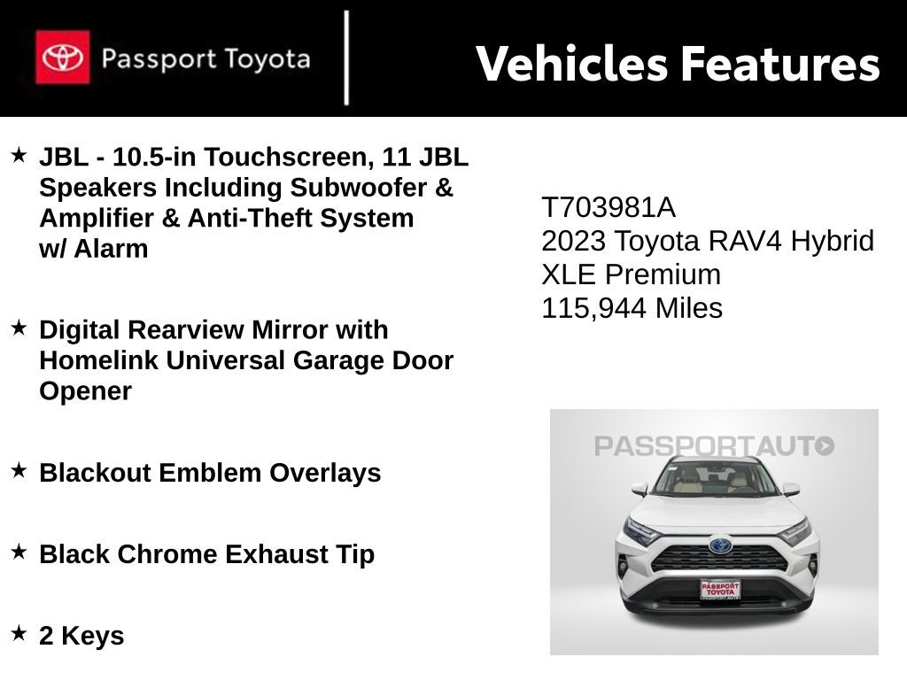 Used 2023 Toyota RAV4 XLE Premium image 10