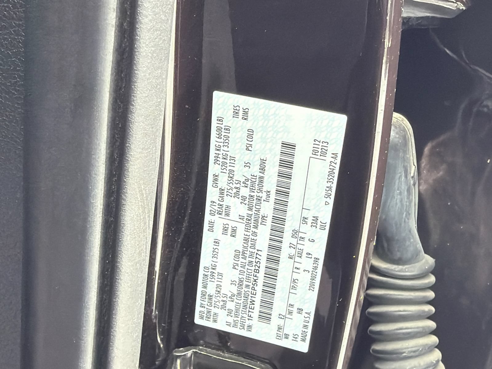 Used 2019 Ford F150 Lariat w/ Equipment Group 502A Luxury AWD/4WD image 34