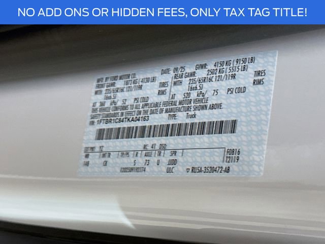 New 2026 Ford Transit 250 148 Medium Roof w/ Load Area Protection Package image 28