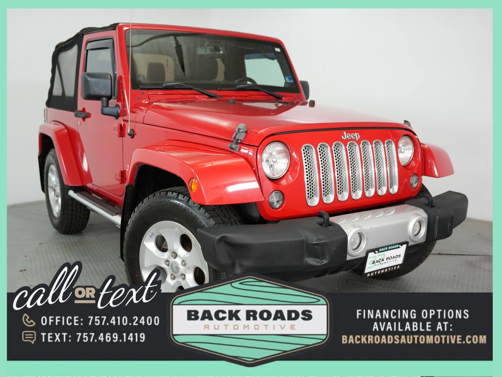 Used 2014 Jeep Wrangler Sahara w/ Mopar Chrome Edition Group AWD/4WD image 1