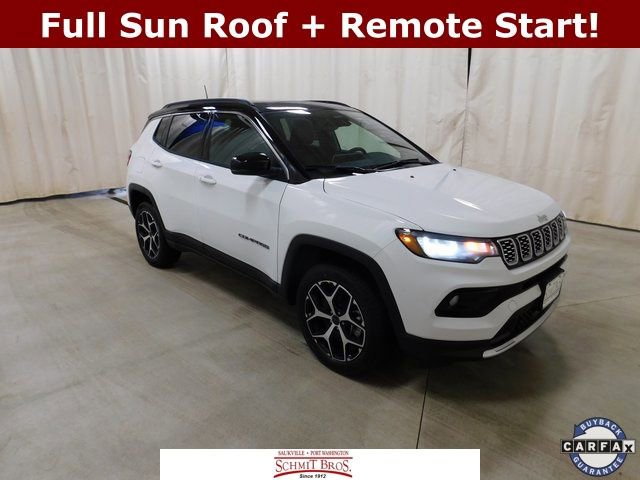 New 2026 Jeep Compass Limited w/ Sun, Sound & Navigation Group