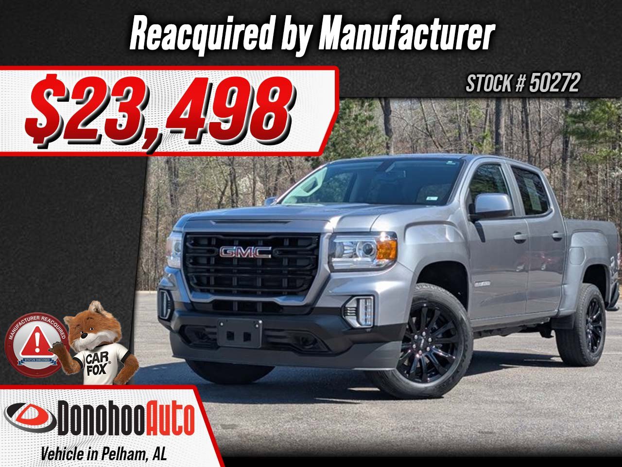 Used 2022 GMC Canyon Elevation image 1
