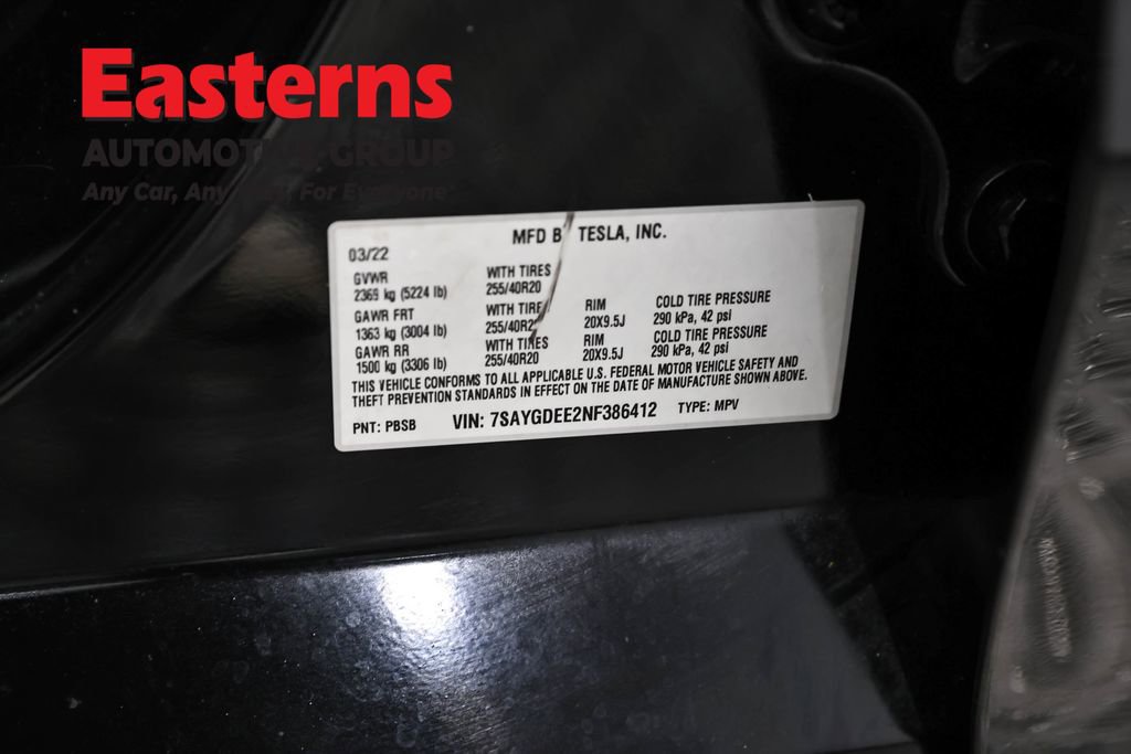 Used 2022 Tesla Model Y Long Range AWD/4WD image 29