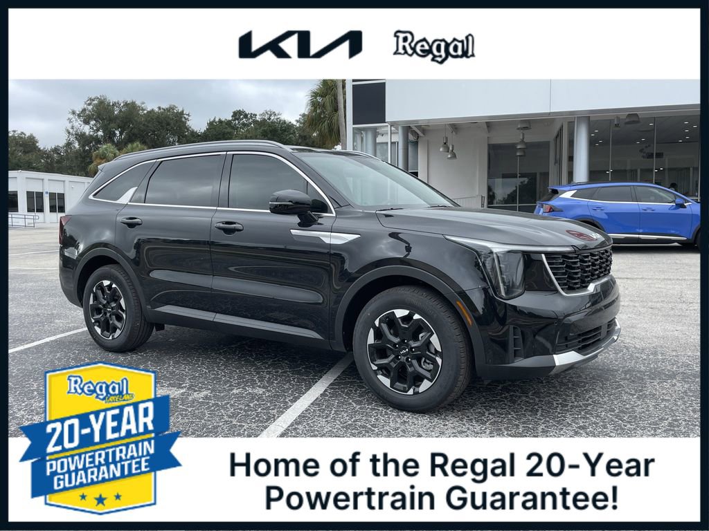 New 2025 Kia Sorento S w/ Panoramic Sunroof Package