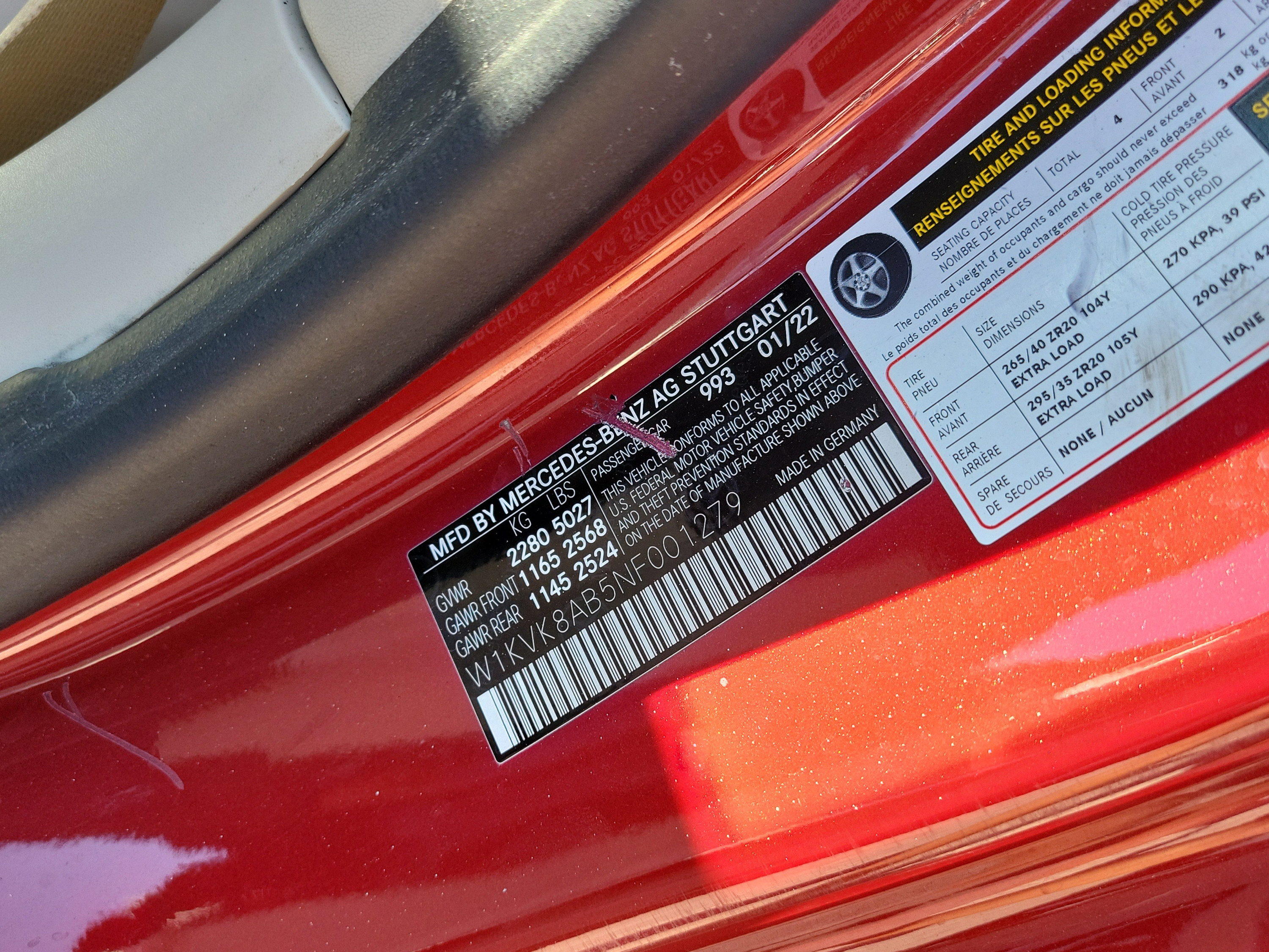 Used 2022 Mercedes-Benz SL 55 AMG 4MATIC image 30