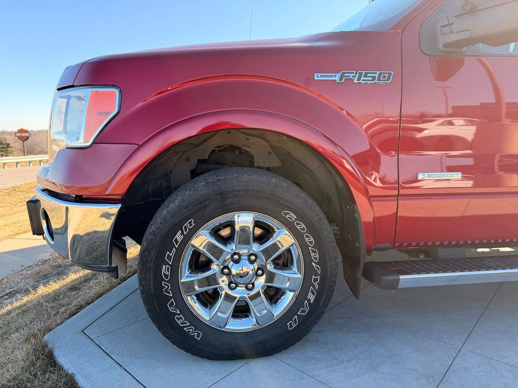 Used 2014 Ford F150 Lariat w/ Lariat Chrome Package image 9