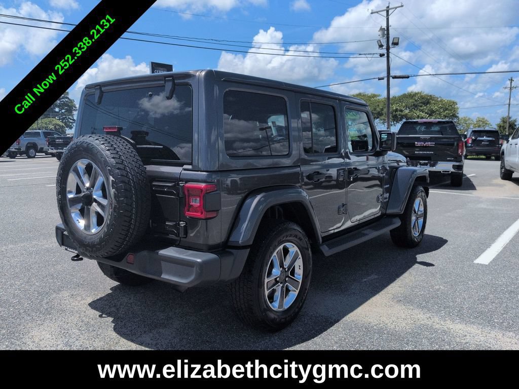 Used 2020 Jeep Wrangler Unlimited Sahara AWD/4WD image 7