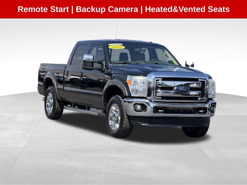 Used 2015 Ford F250 Lariat w/ Chrome Package image 1