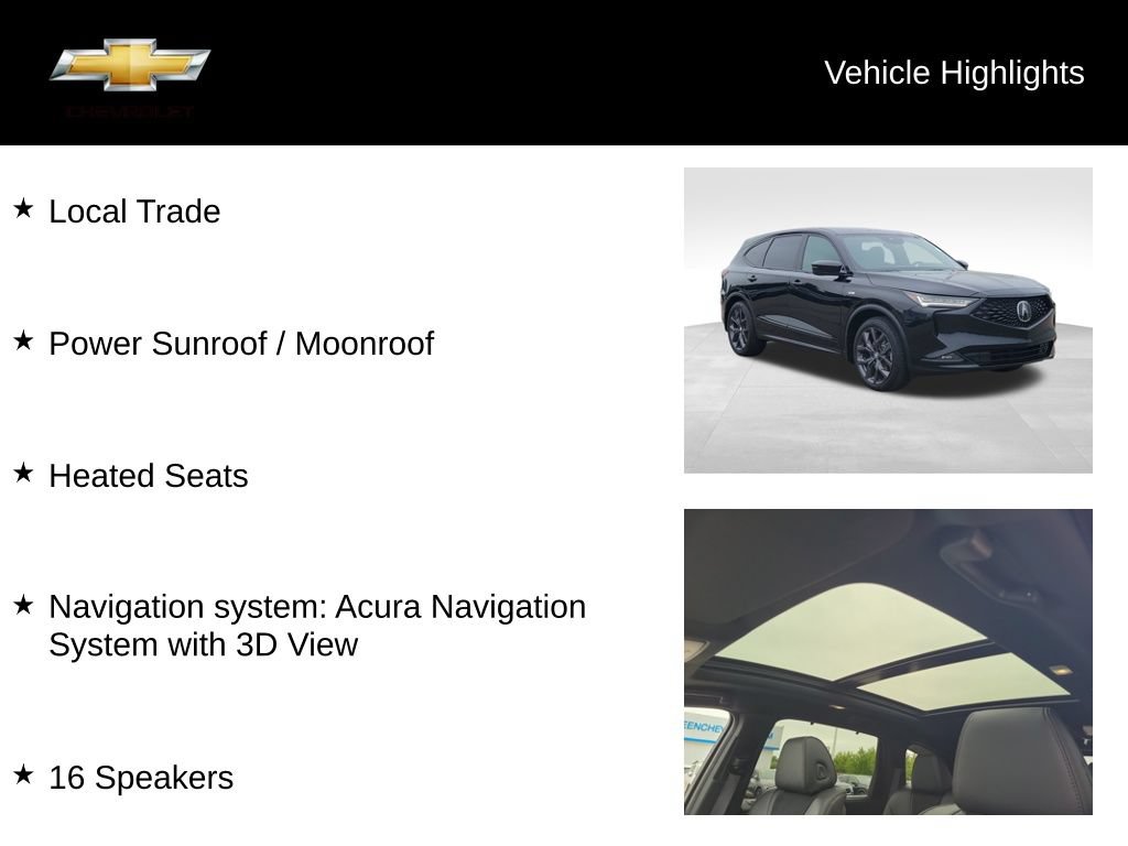 Used 2023 Acura MDX A-Spec AWD/4WD image 17