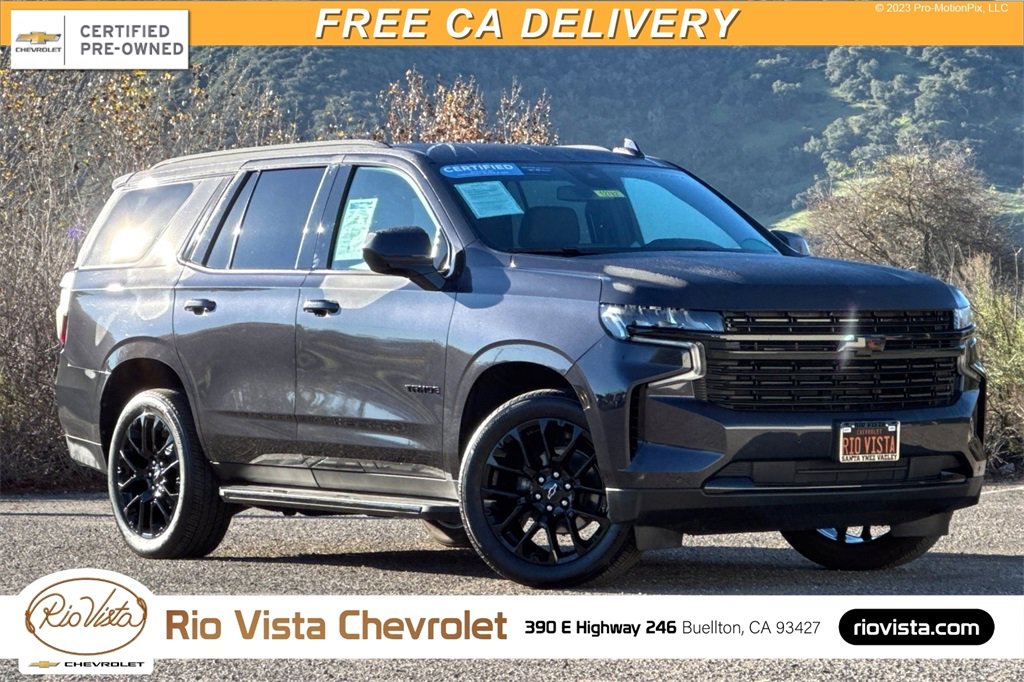 Certified 2023 Chevrolet Tahoe RST w/ Sport Performance Package image 1