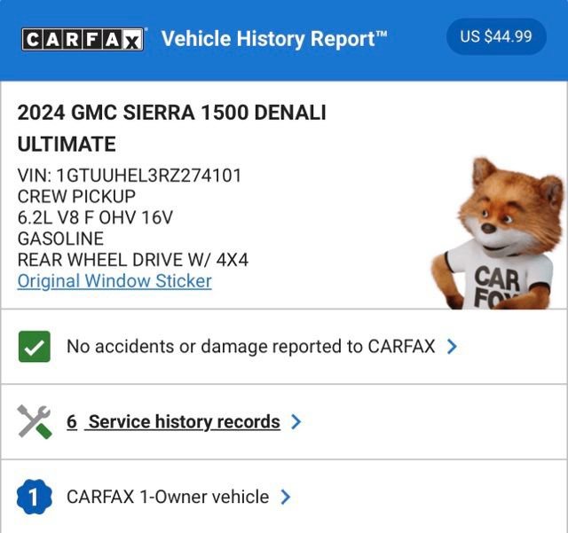 Used 2024 GMC Sierra 1500 Denali Ultimate image 3