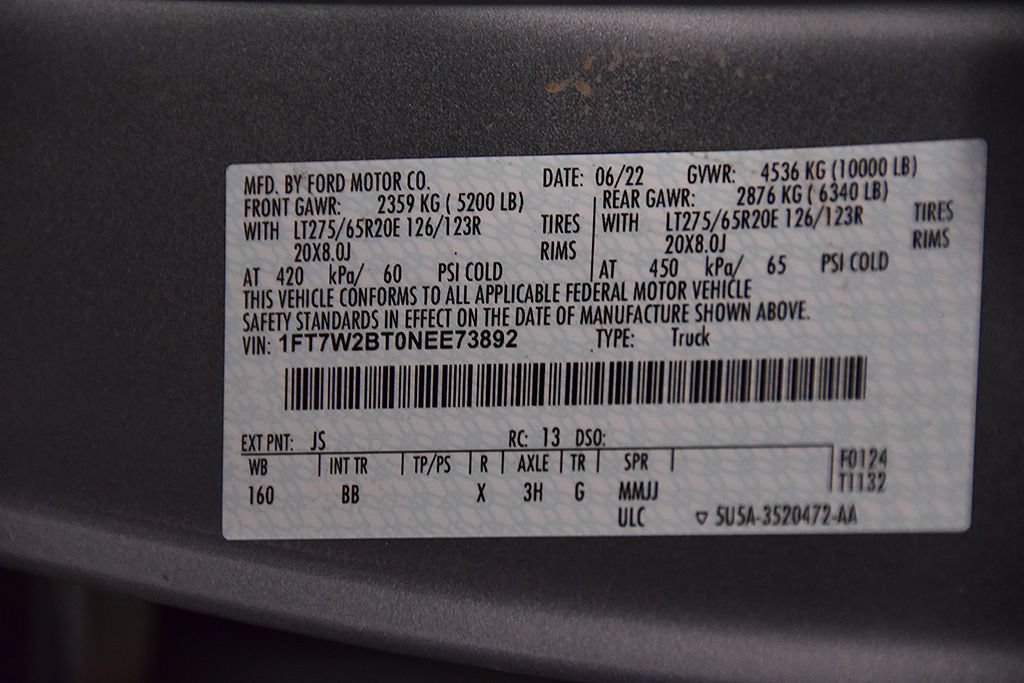 Used 2022 Ford F250 Platinum AWD/4WD image 16