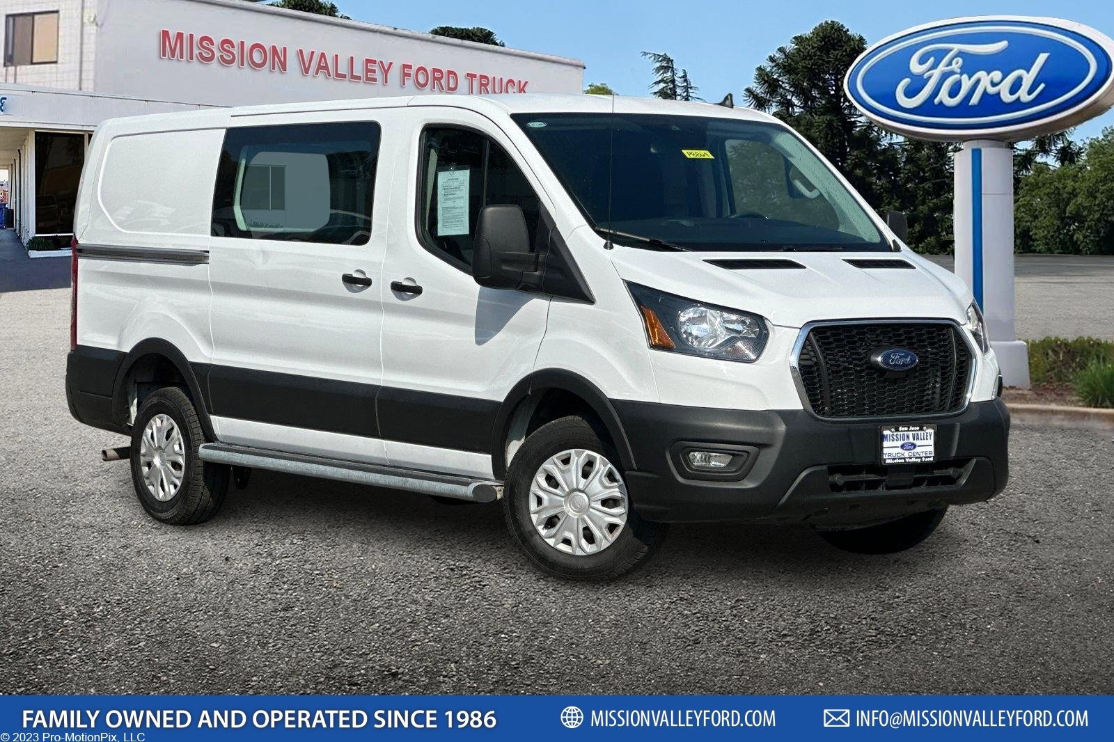 Used 2023 Ford Transit 250 Low Roof w/ Exterior Upgrade Package video 1