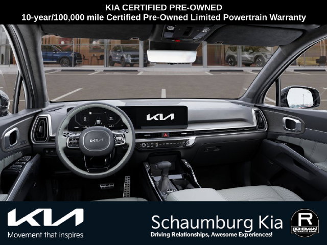 Certified 2025 Kia Sorento SX Prestige w/ Sage Leather Package AWD/4WD image 14