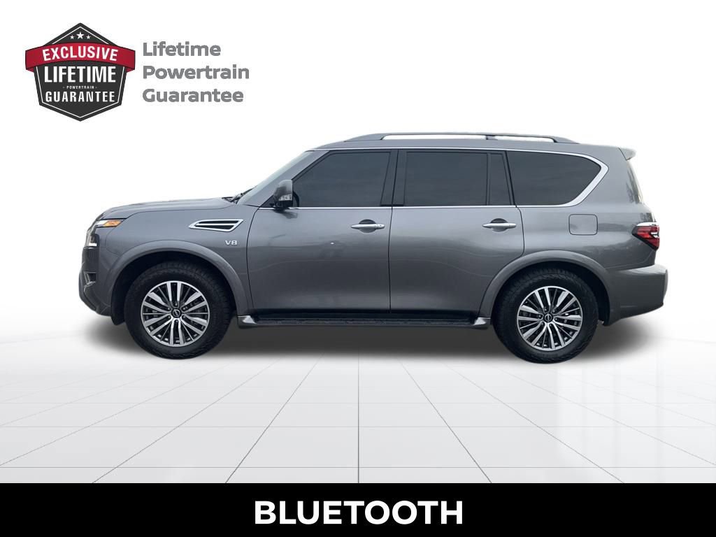 Used 2021 Nissan Armada SL w/ Captain's Chairs Package image 2