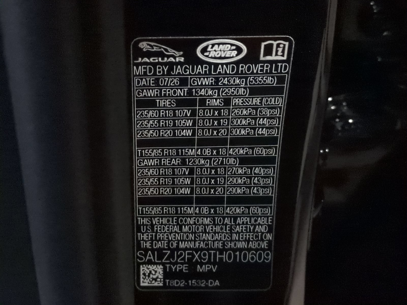 New 2026 Land Rover Range Rover Evoque S AWD/4WD image 31