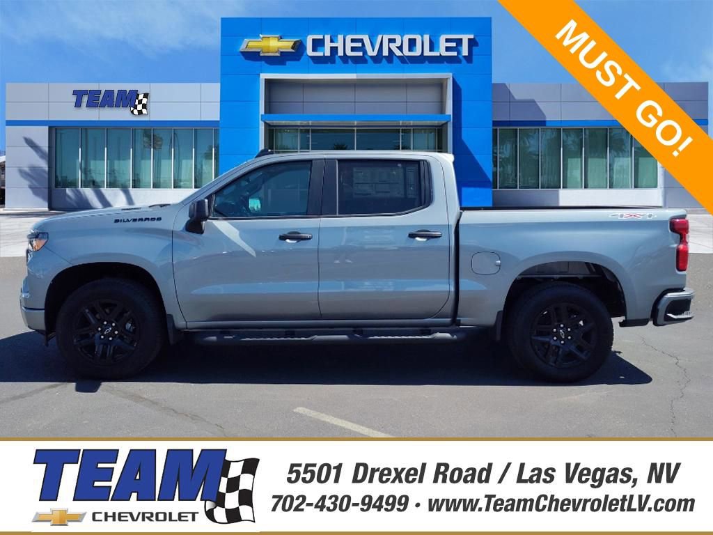 New 2025 Chevrolet Silverado 1500 Custom w/ Rally Edition