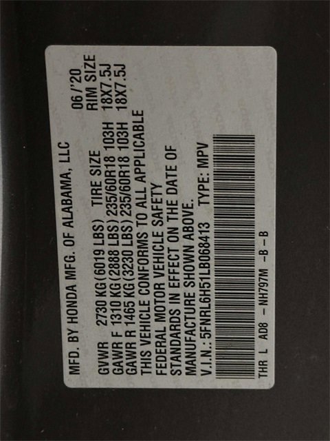 Certified 2020 Honda Odyssey EX image 31