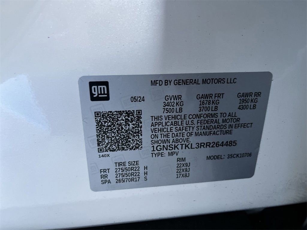 New 2024 Chevrolet Tahoe High Country w/ Advanced Technology Package AWD/4WD image 33