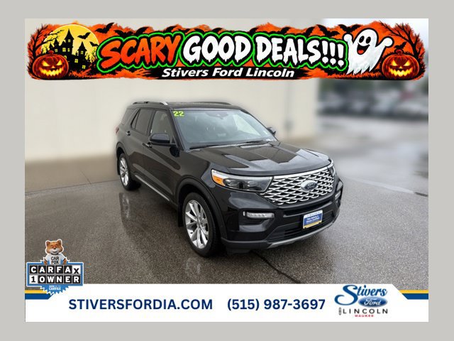 Used 2022 Ford Explorer Platinum w/ Equipment Group 601A
